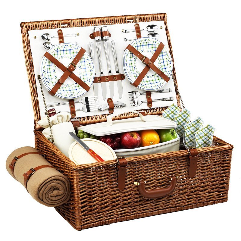 Top 5 Best Picnic Baskets with Blanket (Summer 2020)