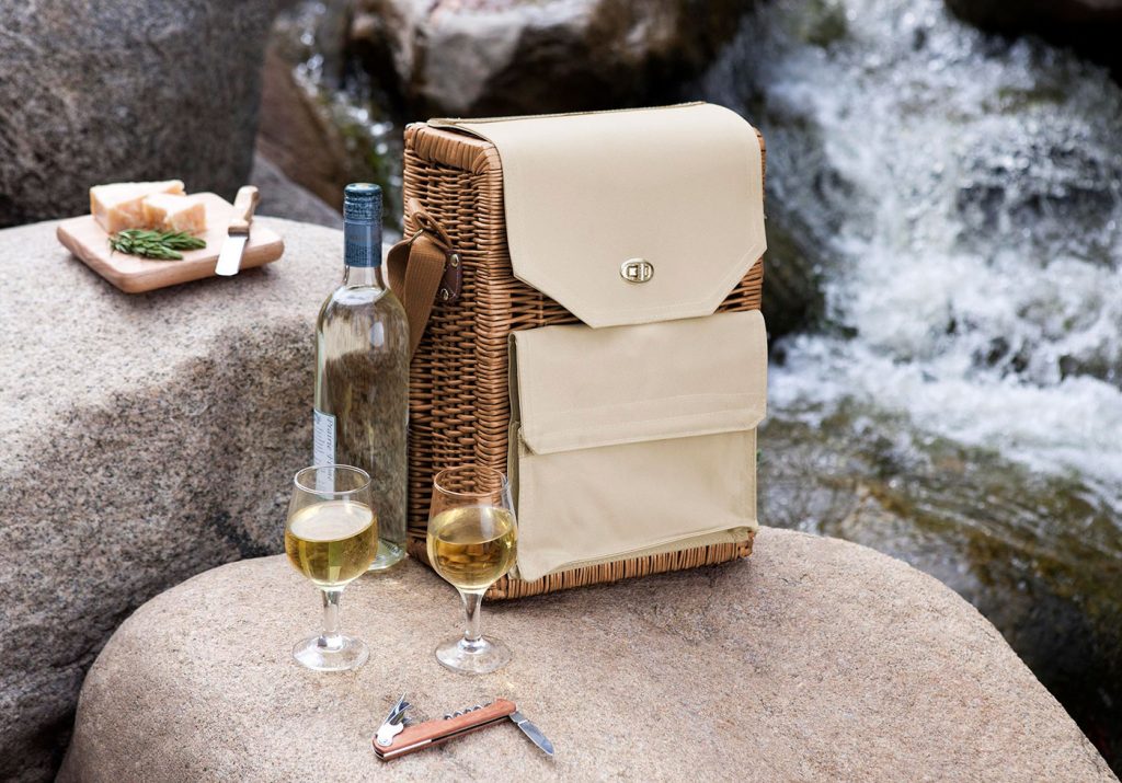 picnic wine carrier
