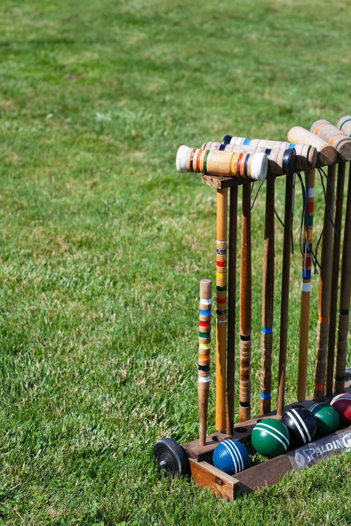 croquet game outdoor