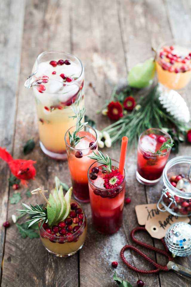 chilled mocktails