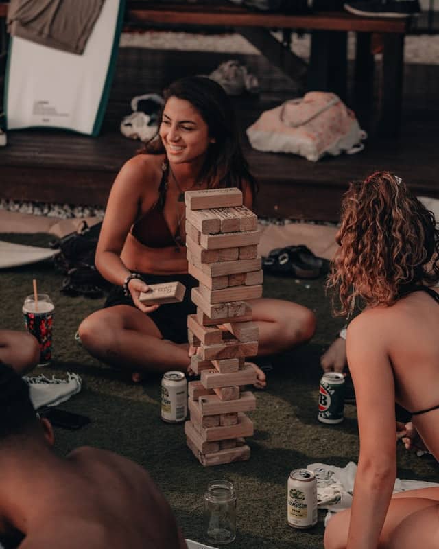 giant jenga outdoor