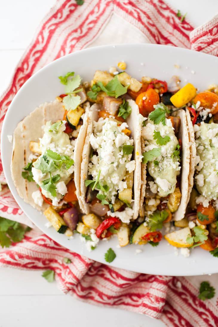 vegetarian tacos for picnic