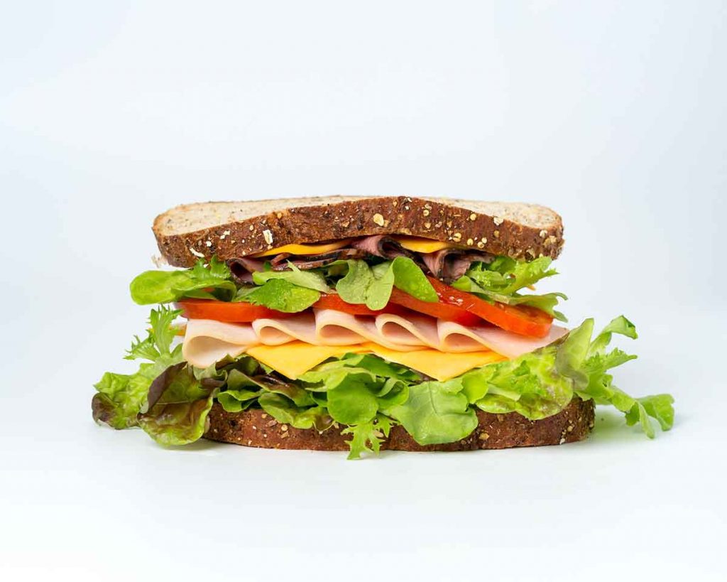 perfect sandwich layering to keep moisture away