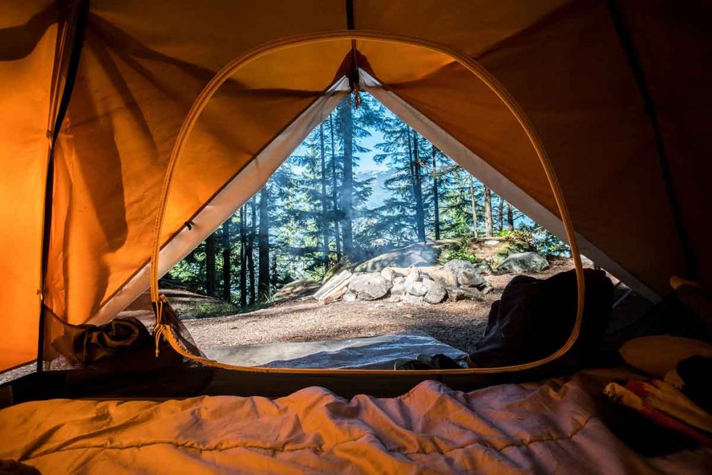 tent setup idea