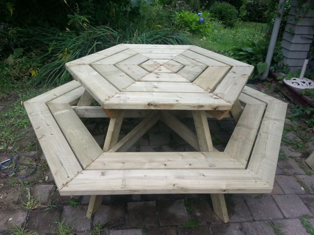 large picnic table plans free