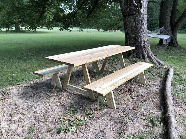 17 Free Picnic Table Plans for 2024 (Easy DIYs) Picnic Tale