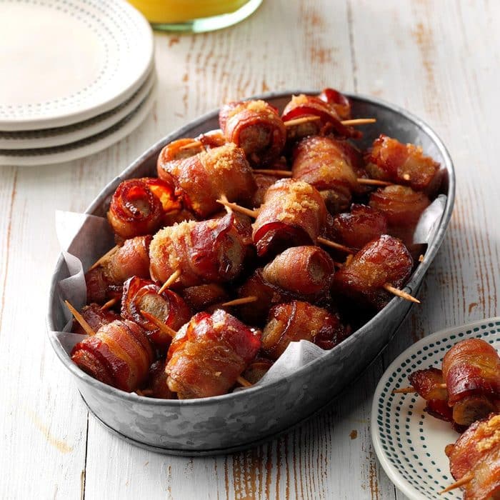 sausage bacon bites