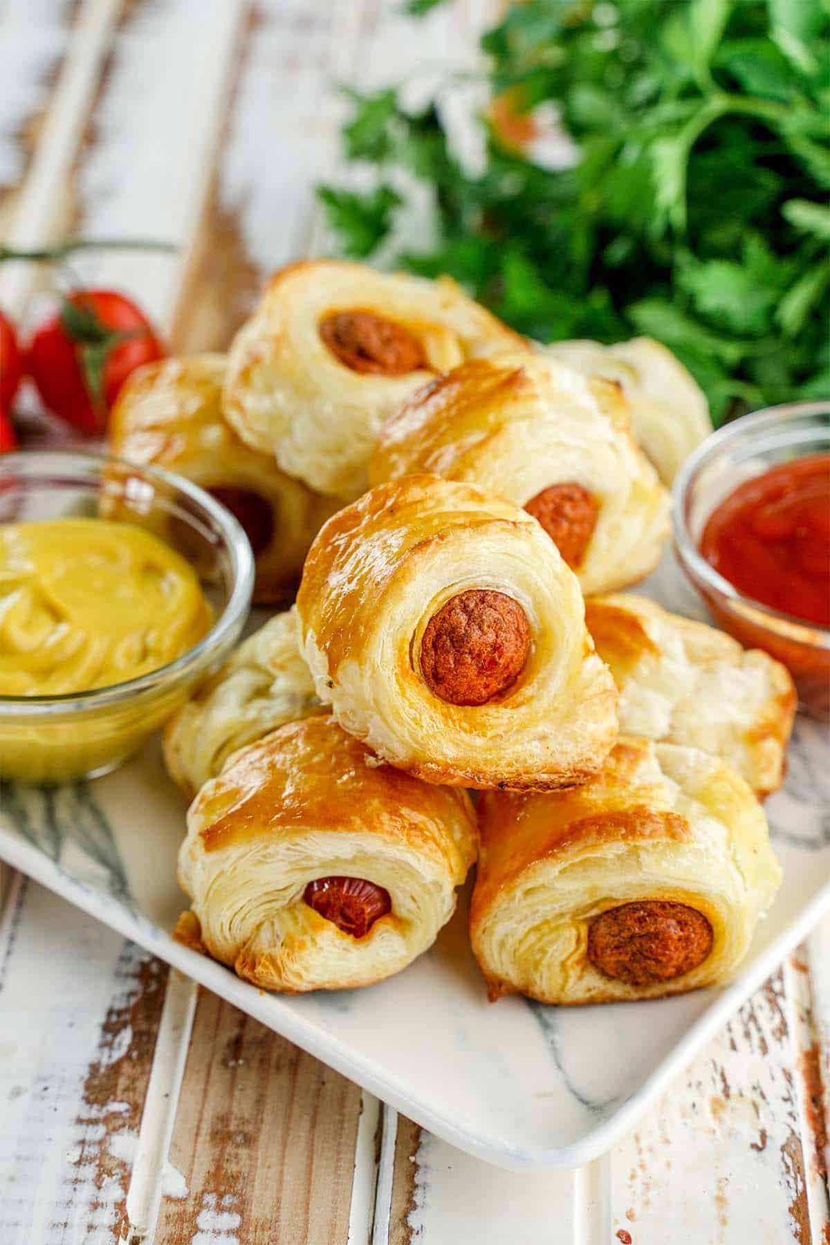Cabanossi Rolls for a picnic snack