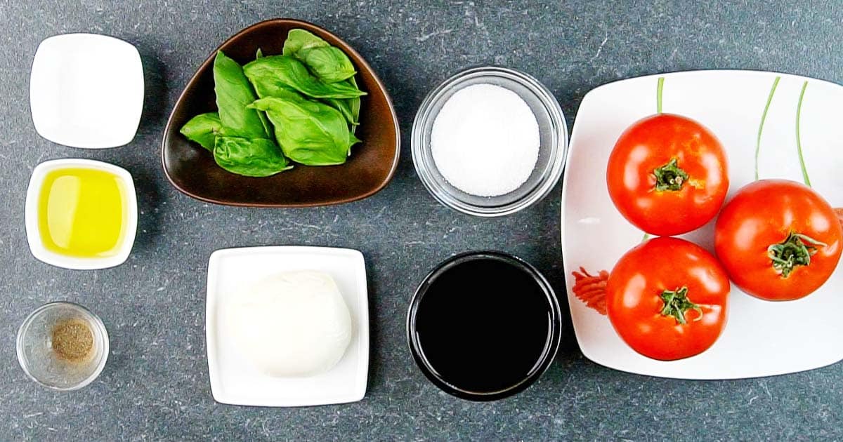 ingredients to make Caprese Salad
