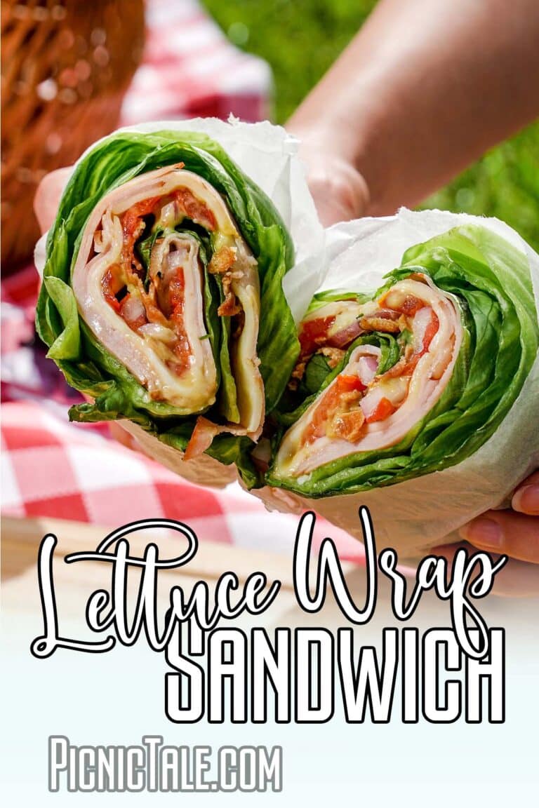 Lettuce Wrap Sandwich - Picnic Tale