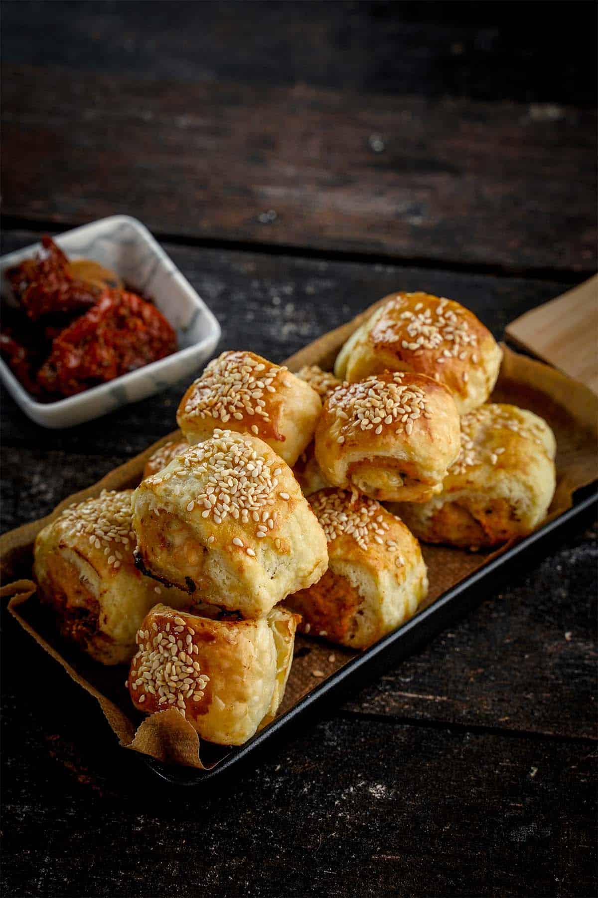 simple recipe for Summer Sausage Rolls
