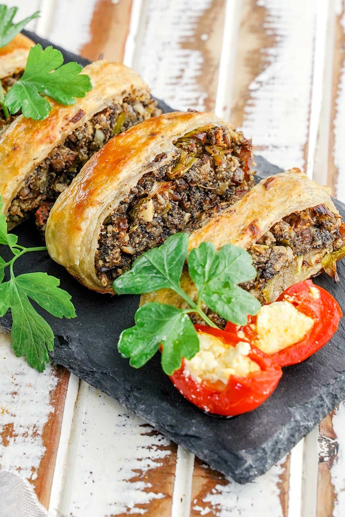 easy sausage rolls for vegetarians