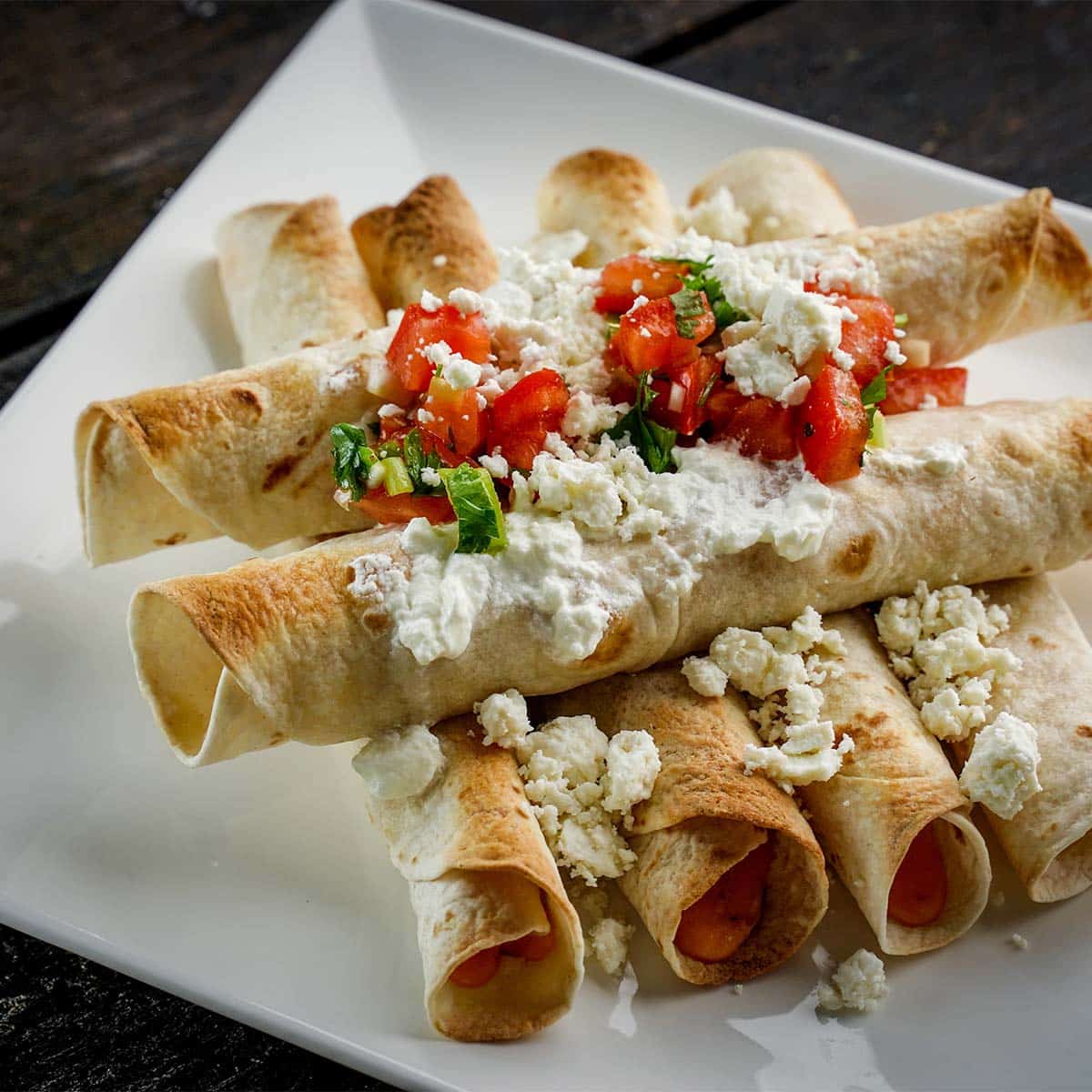 chicken taquitos for a picnic