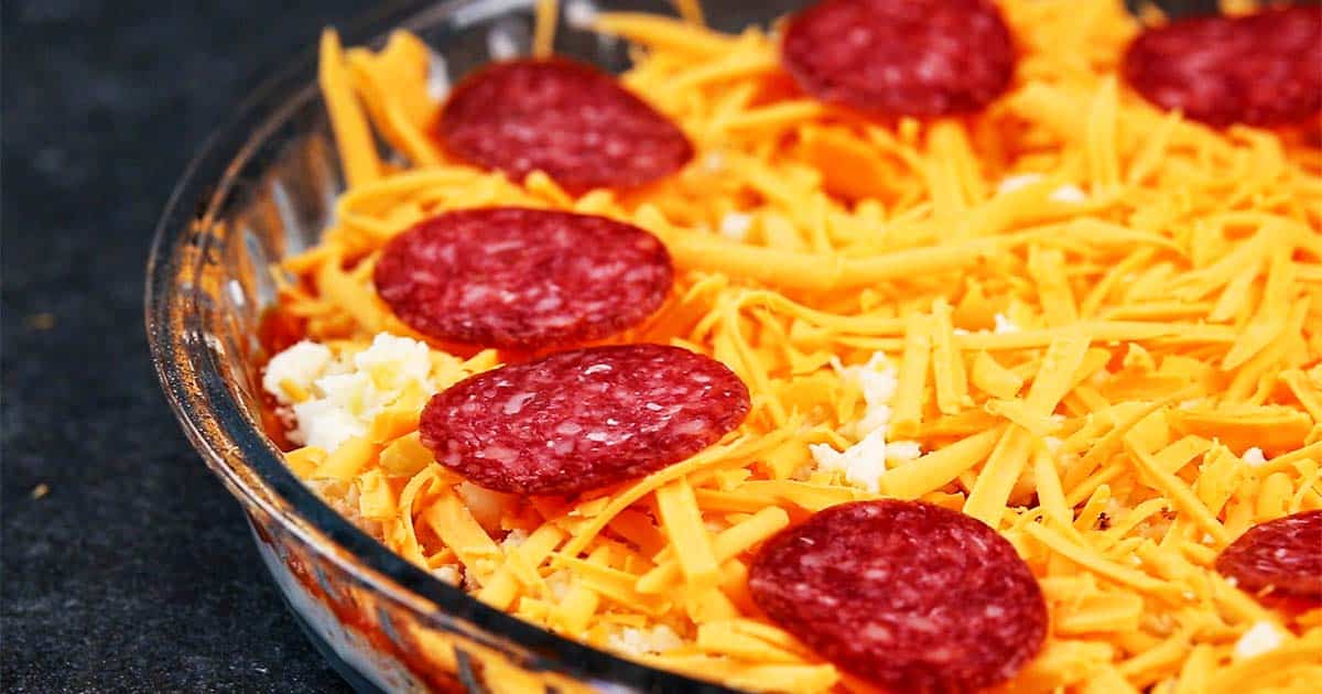 how to make easy pizza dip