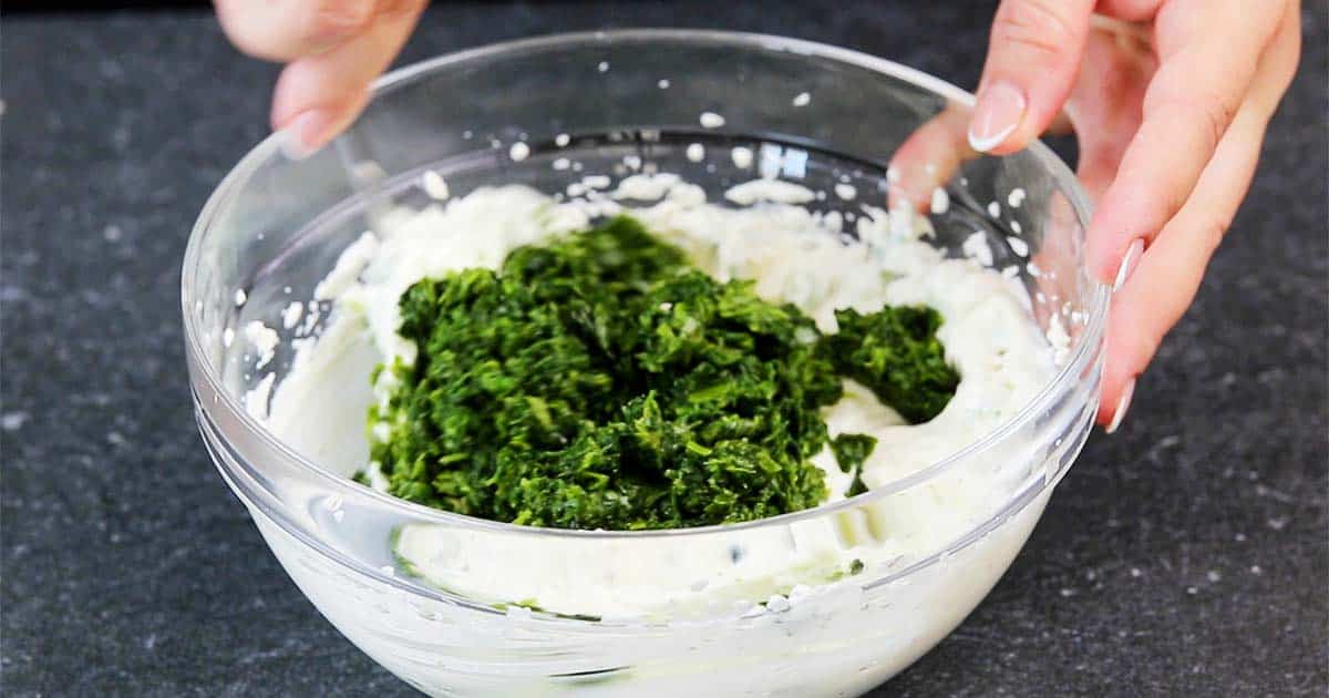 how to make spinach dill dip