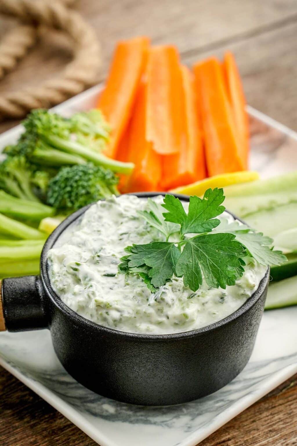 Spinach Dill Dip - Picnic Tale