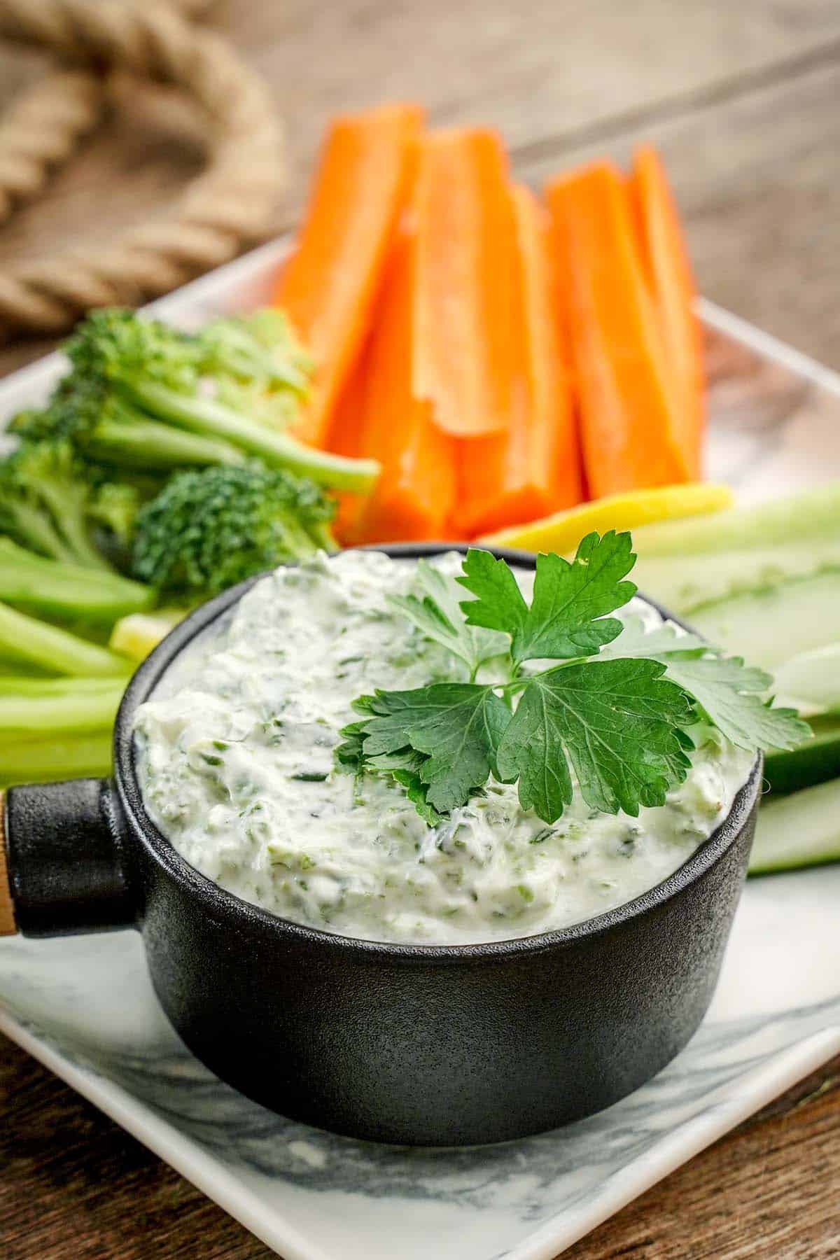 spinach dill dip